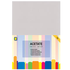 Acetate A5 - Thick, not heat resistant 10pk