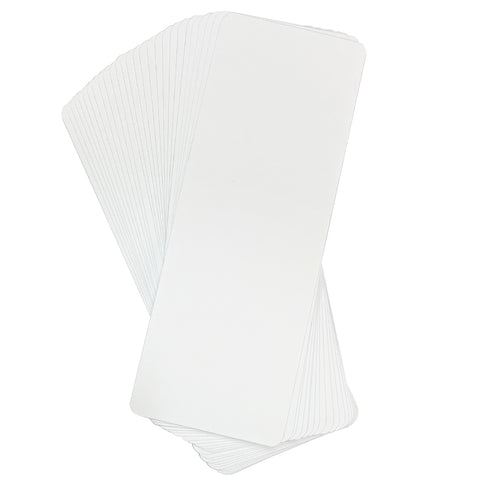 White Bookmarks 30pk