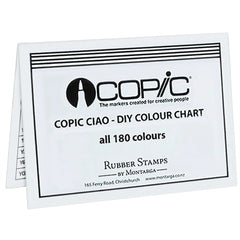 Copic Marker DIY Colour Chart Version 2