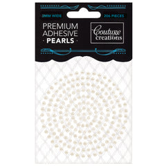 Pearls 3mm Chiffon Cream - Couture Creations CO724634