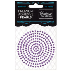 Pearls 3mm Purple - Couture Creations CO724638