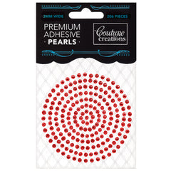 Pearls 3mm Radiant Red - Couture Creations CO724636
