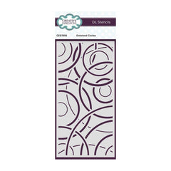 Creative Expressions DLE Stencil - Entwined Circles CEST093