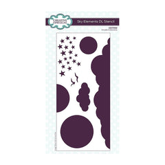 Creative Expressions DLE Stencil - Sky Elements CEST052