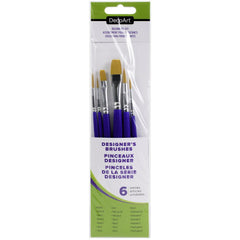 Paint Brush 6 pc set - DecoArt DABK33