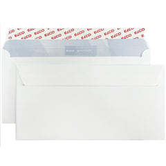 DLE White Envelopes 10pk