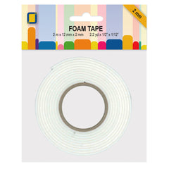 Foam Tape 2mm thick 12mm wide - Jeje Products