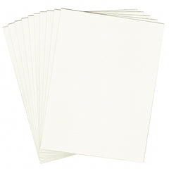 White Textured Greeting Card 10pk