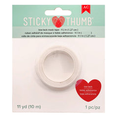 Sticky Thumb Low Tack Masking Tape 12 mm