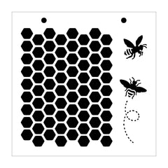 Montarga Stencil - Honeycomb