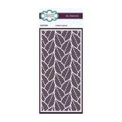 Creative Expressions DLE Stencil - Linear Leaves CEST098