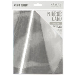 Mirror Cardstock Chrome Silver - Tonic 9452E