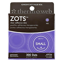 Zots Clear Adhesive Dots - Small
