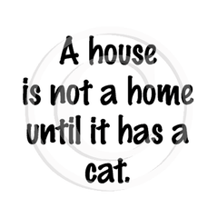 1042 C - A House is Not a Home Without a Cat