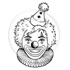 1552 F - Clown Head