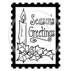 2320 D or G - Christmas Postage Stamp