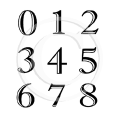 Numbers Small Set - Size A