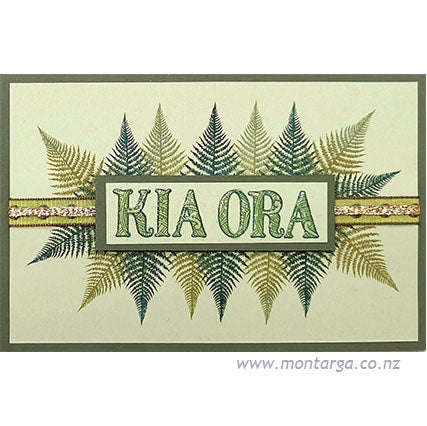 Card Sample - Kia Ora