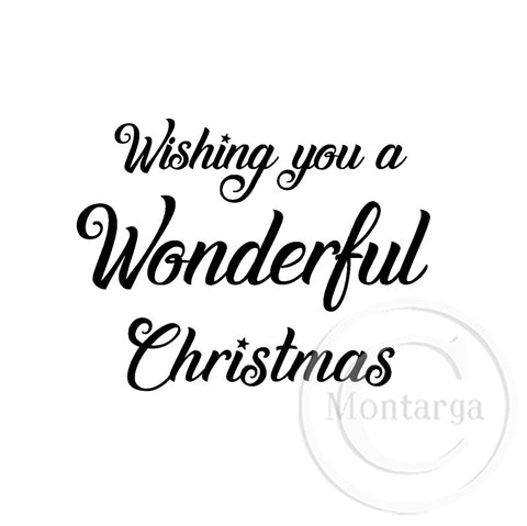 2415 D Wishing You a Wonderful Christmas
