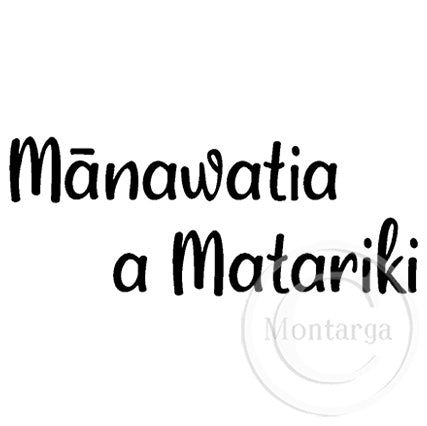3951 B - Mānawatia a Matariki