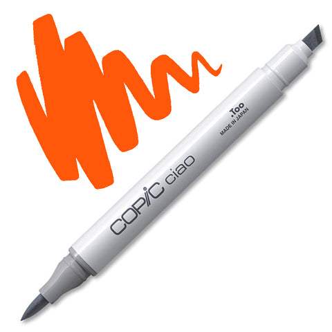 YR07 - Cadmium Orange Copic Ciao Marker