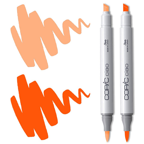 Orange Blending Duo Copic Ciao Markers