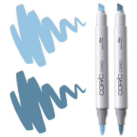 Smokey Blue Blending Duo Copic Ciao Markers
