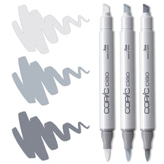 Cool Grey Blending Trio Copic Ciao Markers
