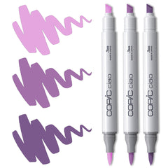 Violet Blending Trio Copic Ciao Markers