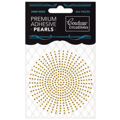 Pearls 2mm Glamorous Gold - Couture Creations CO725363
