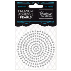 Pearls 3mm Silver - Couture Creations CO724643