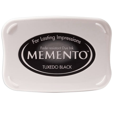 Tuxedo Black Memento Dye Ink Pad - Tsukineko