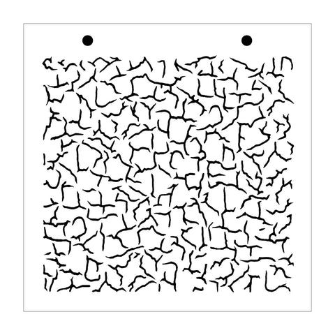 Montarga Stencil - Crackle