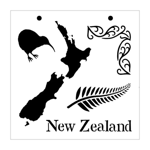 Montarga Stencil - New Zealand