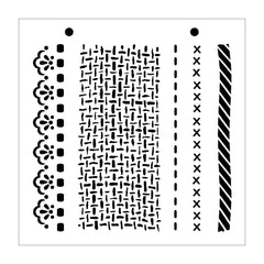 Montarga Stencil - Textiles