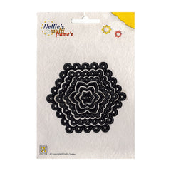 Nellies Die - Dots Hexagon - MFD026