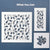 Crafters Companion Stencil Set - Holly Jolly Christmas