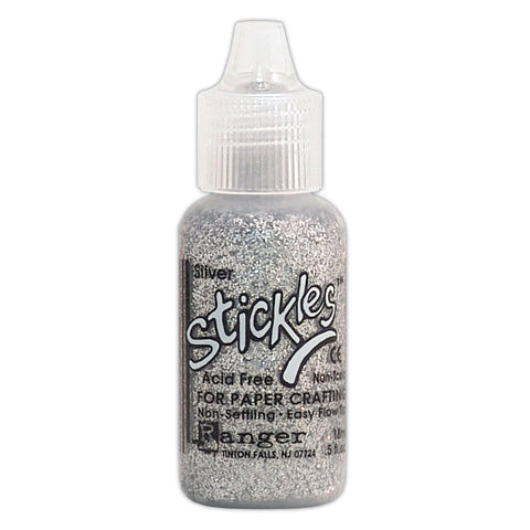 Silver Stickles Glitter Glue - Ranger