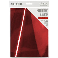 Mirror Cardstock Ruby Red - Tonic 9453E