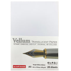 Vellum - A5 - Standard Weight 20pk