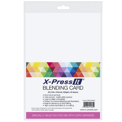 X-Press It A5 Blending Card 20pk