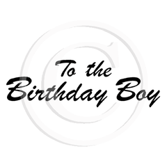 0183 BB - Birthday Boy