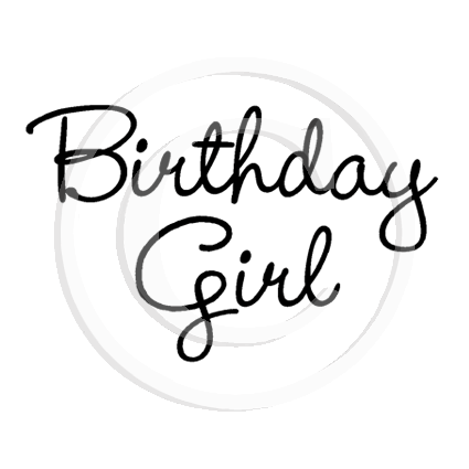 0186 D - Birthday Girl
