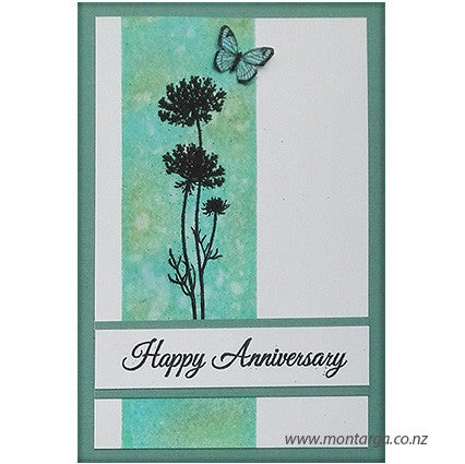 Card Sample - Wildflower Anniversary