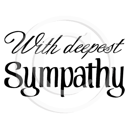 0339 E - Deepest Sympathy