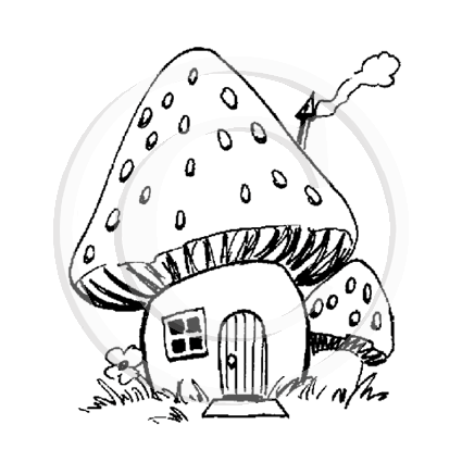 0808 C - Mushroom House