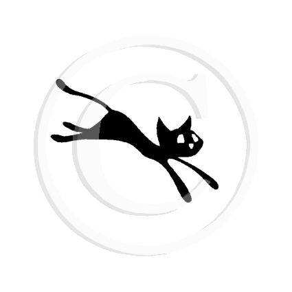 1024 A Leaping Cat