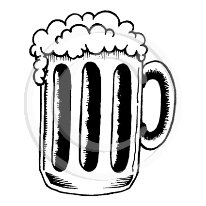1669 D or F - Beer Mug