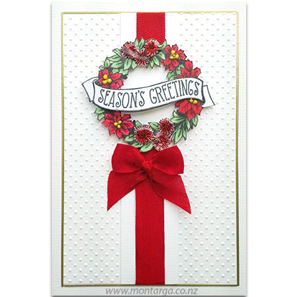 Card Sample - Christmas Wreath