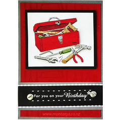 Toolbox - red and black